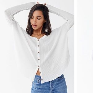 Out from Under Jojo Oversized Thermal Button Front